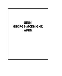 Jenni George-McKnight